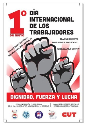 Centrales obreras marcharán por mejores condiciones laborales - ADN Digital