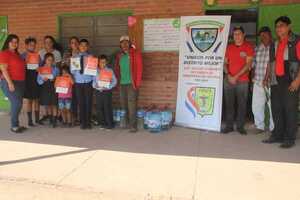 Promueve talleres del cuidado del medio ambiente a niños de la Escuela San Pablo Miki