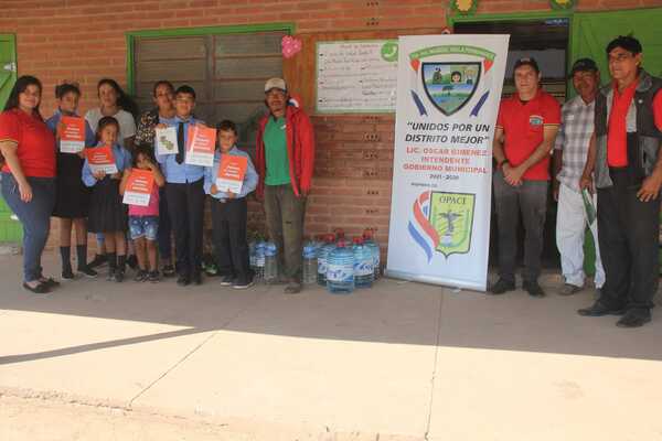 Promueve talleres del cuidado del medio ambiente a niños de la Escuela San Pablo Miki