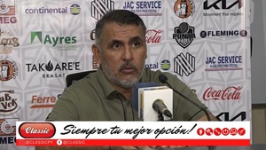 Olimpia vs. Sportivo Ameliano: Palabras del DT Pedro Sarabia
