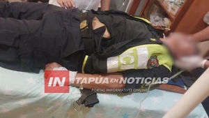 POLICÍA FUE HERIDO MIENTRAS REALIZABA UN CONTROL EN OBLIGADO  - Itapúa Noticias