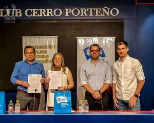 Cerro Porteño y AFS Paraguay firman el convenio de intercambio “Soccer Pragram 2024″ - Fútbol - ABC Color