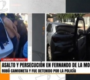 Arrestan a asaltante tras persecución en Fernando de la Mora - Paraguay.com