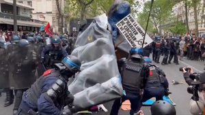 Incidentes en París en marcha por empleo y la paz - Megacadena - Diario Digital