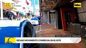 Feriado trajo paz a la siempre caótica Ciudad del Este  - ABC Noticias - ABC Color