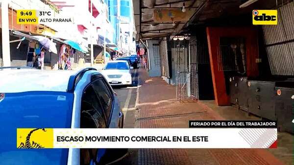 Feriado trajo paz a la siempre caótica Ciudad del Este - ABC Noticias - ABC Color