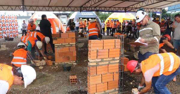 La Nación / Campeonato de albañiles: gobernador destaca innovadora y motivadora iniciativa