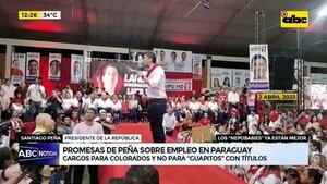 Video: Promesas de Peña sobre empleo en Paraguay  - ABC Noticias - ABC Color