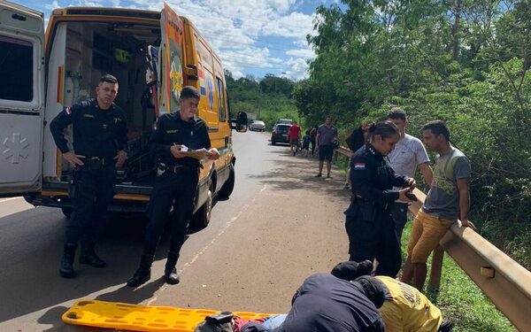 Un herido grave tras accidente