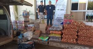 Diario HOY | Itapúa: incautan mercaderías de contrabando sobre la Ruta PY07