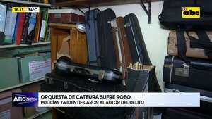 Video: roban instrumentos de la Orquesta de Cateura - ABC Noticias - ABC Color