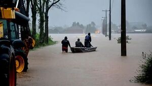 Al menos 10 muertos y 21 desaparecidos por lluvias en el sur de Brasil