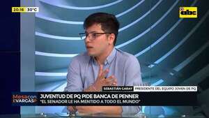 Video: Jóvenes de Patria Querida piden a Orlando Penner que renuncie a su banca  - Mesa de Periodistas - ABC Color
