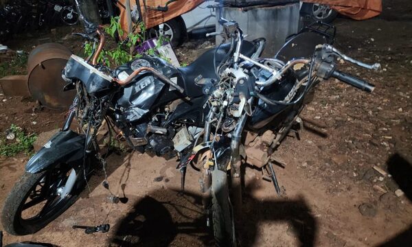 Choque entre motocicletas deja un muerto