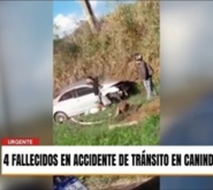 Accidente de tránsito segó 4 vidas en Canindeyú - Paraguay.com