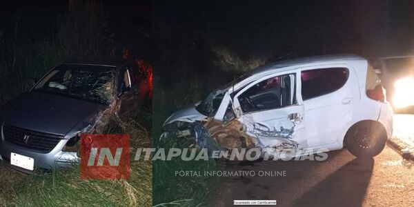 TRIPLE COLISIÓN DE VEHÍCULOS DEJÓ UN HERIDO EN OBLIGADO - Itapúa Noticias