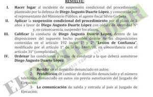 Caso Hugo Javier: Sobreseen a acusada y se aplican 3 suspensiones de procedimiento 