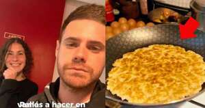 La Nación / Viral: actor argentino cocinó mbeju en la casa de una fan