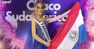 Lorena Schmidtke: Elegancia y talento paraguayo en certamen de belleza