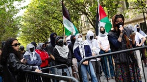 Crece debate sobre si protestas propalestinas impulsan antisemitismo