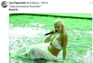 (GALERÍA) Loperro no perdonan, saltan memes por lluvia en día del show de la Bichota