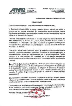 AUDIO: Reiteran rechazo a comunicado "entreguista y populista" de Seccional N° 4 - San Lorenzo Hoy