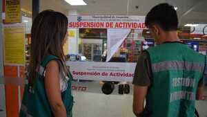 Municipalidad de Asunción suspendió actividades de una estación de servicio