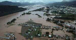 La Nación / Saldo parcial: 13 muertos y 21 desparecidos deja “el peor desastre” hidrológico del sur de Brasil