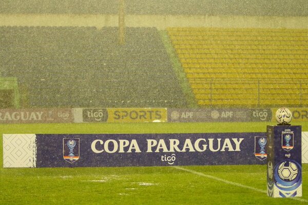 Jornada de copa pasada por agua fue diferida por la APF - La Tribuna