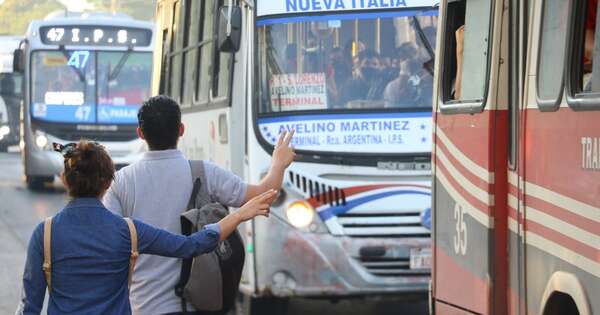 La Nación / “El transporte público tenemos que verlo como una política de Estado”, sostienen