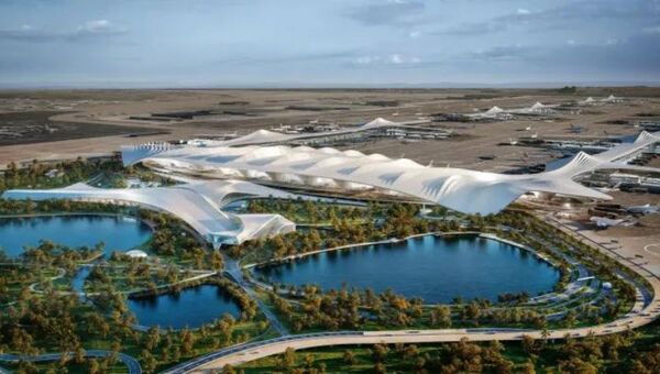 Dubái presenta su nuevo aeropuerto, cinco veces más grande que el actual