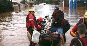 La Nación / Sube a 29 los muertos por intensas lluvias en Brasil
