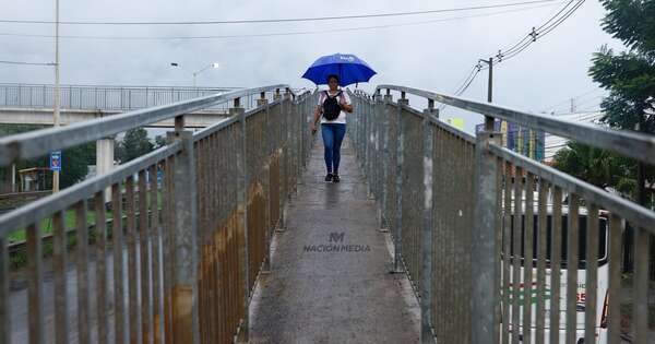 La Nación / Continuarán las lluvias con tormentas durante la jornada de hoy, según Meteorología
