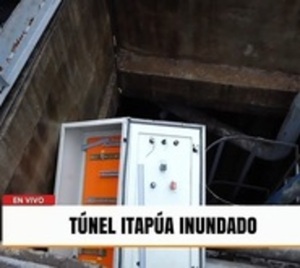 Túnel Itapúa quedó inundado porque robaron el tablero de las bombas - Paraguay.com