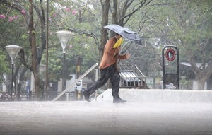 Fin de semana lluvioso y con temperaturas al alza