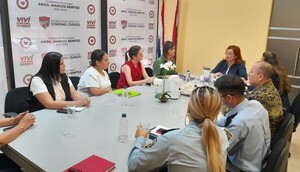 Ministerio de la Mujer abordó casos de violencia contra mujeres con autoridades de Caaguazú - .::Agencia IP::.