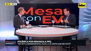 Penner Sobre Su Renuncia ‘’Lloré, Pero Tuve Que Decidir Entre El Agua O Patria Querida’' - ABC TV - ABC Color