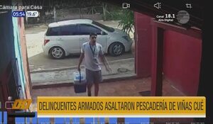 Delincuentes armados asaltaron pescadería en Asunción | Telefuturo