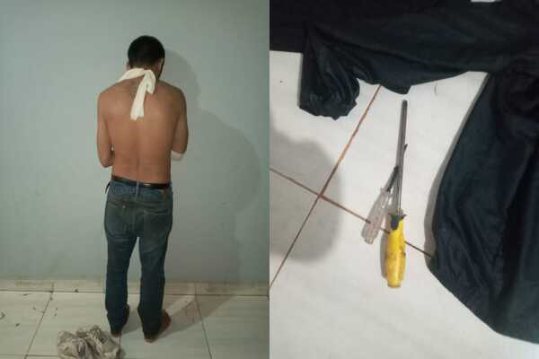 Sorprenden a hombre sup. intentando hurtar en vivienda de un Lince en Cambyretá