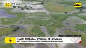 Villa Florida: familias siguen resistiendo frente a las inundaciones - ABC en el Este - ABC Color