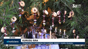 Sajonia celebra el kurusu ára con tradicional karu guasú - trece