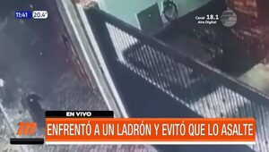 Enfrentó a un ladrón y evitó que lo asalte | Telefuturo