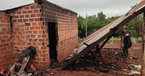 Diario HOY | Incendio consume precaria vivienda en Cambyretá