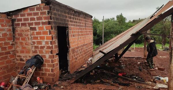 Diario HOY | Incendio consume precaria vivienda en Cambyretá
