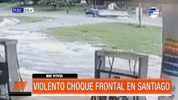 Violento choque frontal en Misiones | Telefuturo