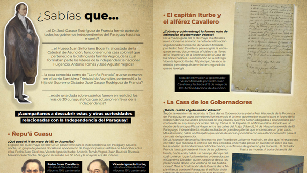 Curiosidades sobre la Independencia Nacional del Paraguay en ÚH