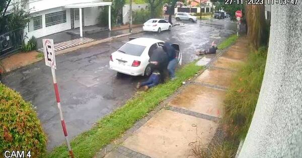 Diario HOY | Detienen a supuesto delincuente que asaltó y baleó a cambista en Villa Morra