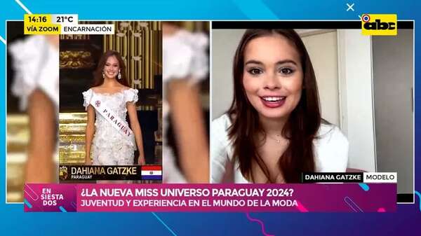 Dahiana Gatzke: ¿La nueva Miss Universo Paraguay 2024? - Ensiestados - ABC Color