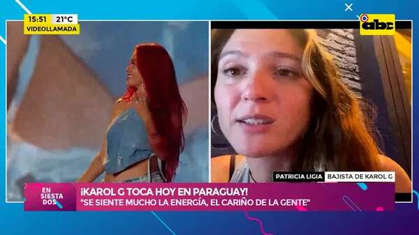 Video: la hija de un paraguayo que es bajista de Karol G - Ensiestados - ABC Color