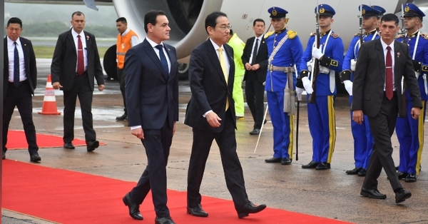 Presidente Peña recibió al primer ministro de Japón en visita oficial